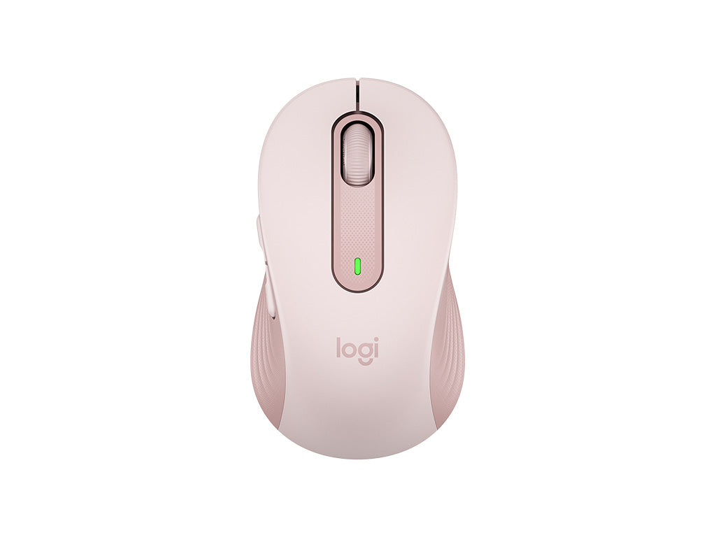 Logitech miška Signature M650, velikost M, Bluetooth, roza