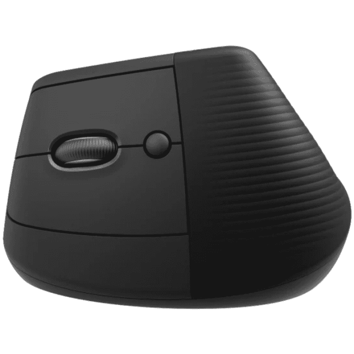 Logitech Miška Lift Vertical Ergonomic, grafitna