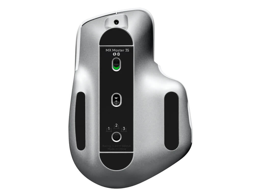Logitech miška MX Master 3s Performance Wireless, siva