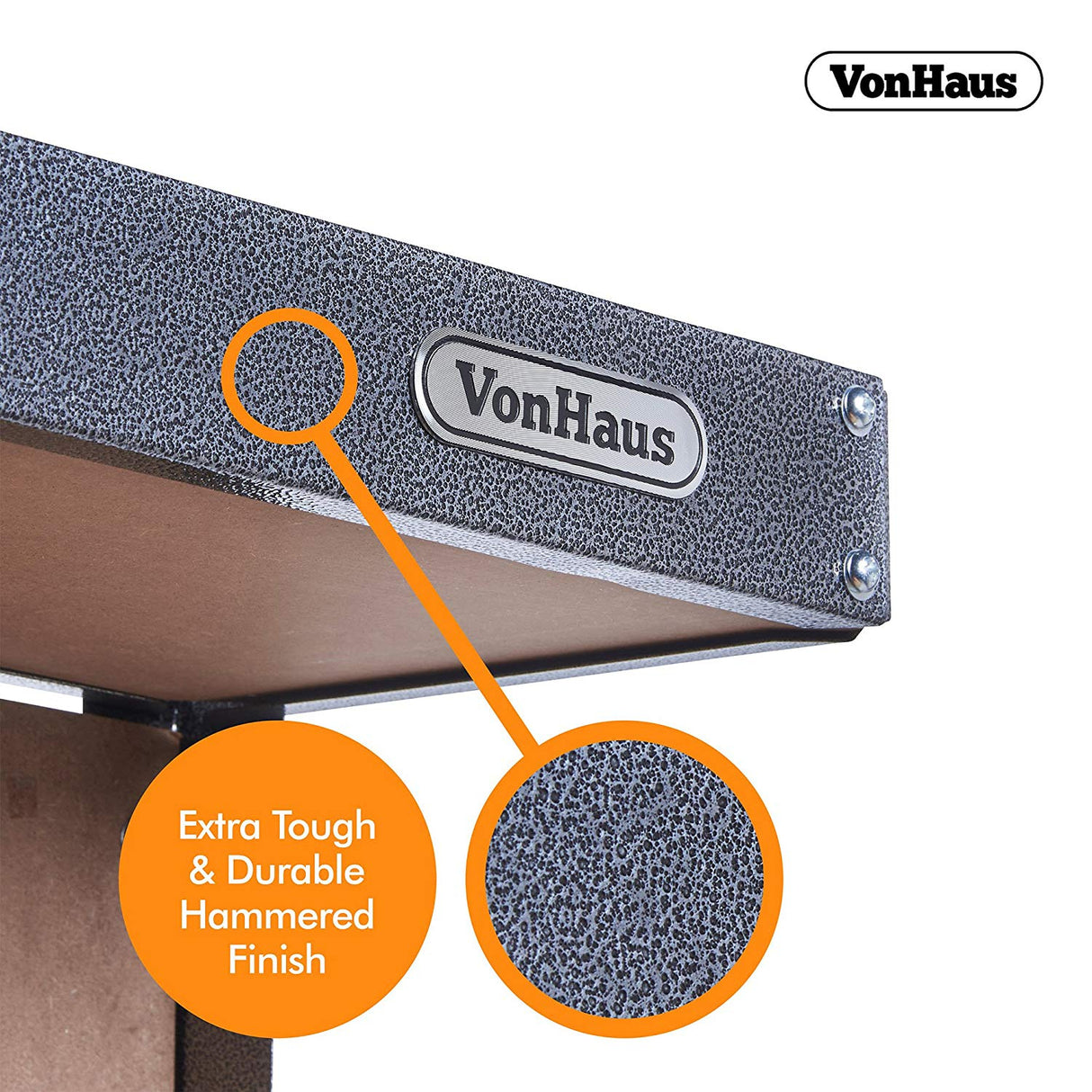 VonHaus delovna miza z vezno steno