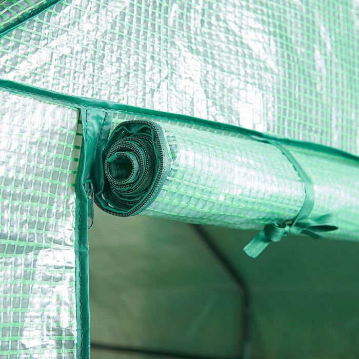 VonHaus rastlinjak 143 x 143 x 195cm