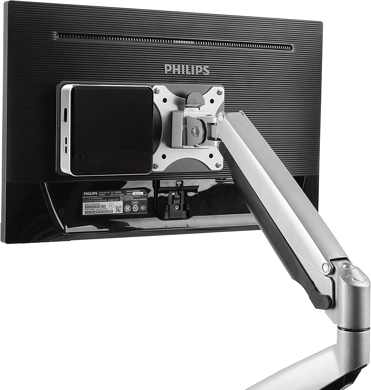 VESA nosilec za Intel NUC računalnike 75x75 in 100x100mm