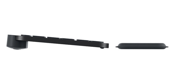 Logitech MX Keys Plus MX Palm Rest tipkovnica, siva, SLO gravura