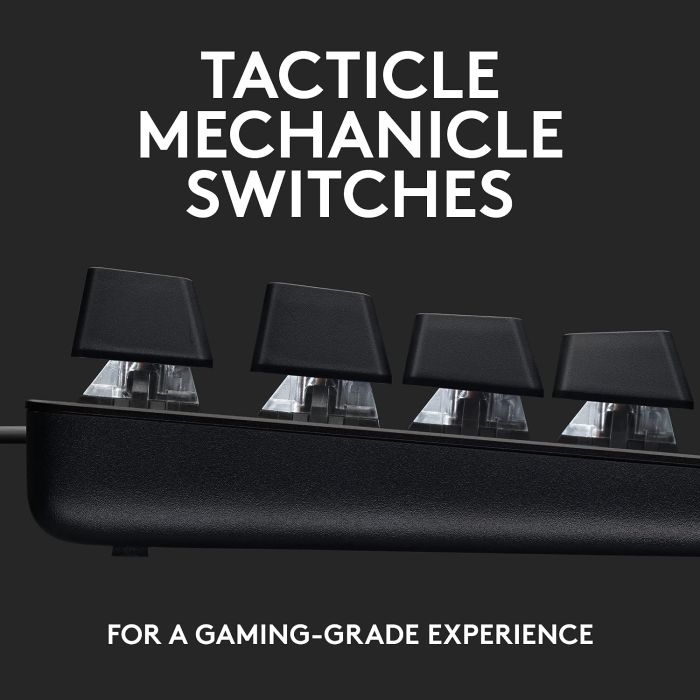 Logitech USB gaming tipkovnica G413 TKL SLO osvetljena črna gravura