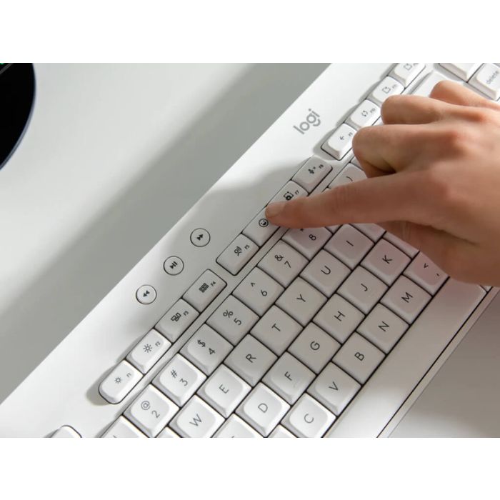 Logitech tipkovnica K650 Signature, Wireless, bela, SLO g.