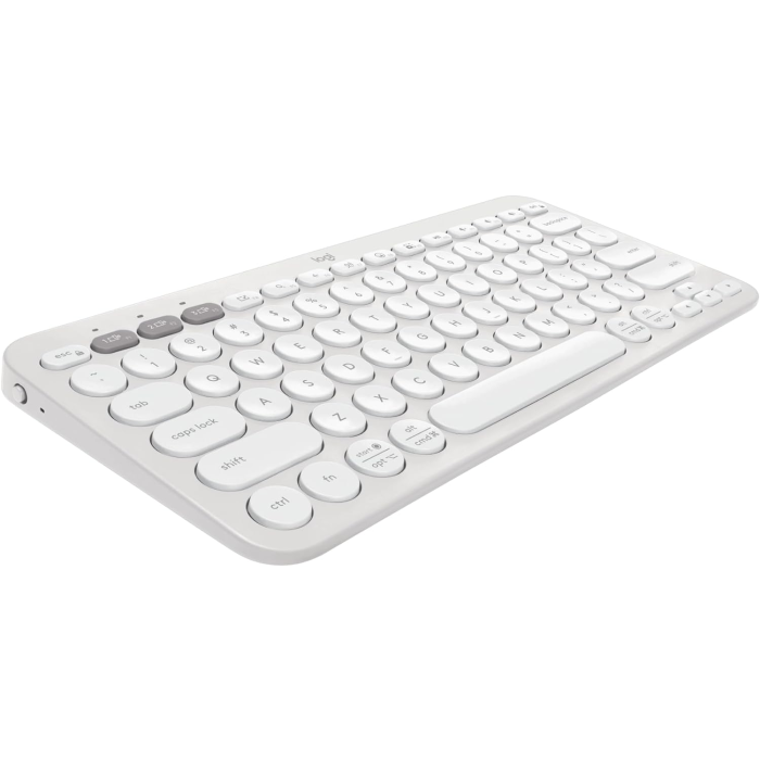 Logitech Tipkovnica Pebble Keys 2 K380s Multi-Device, bela, SLO g.