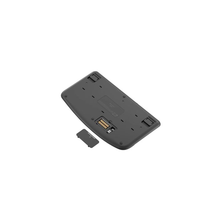Logitech brezžična tipkovnica ergonomska Wave Keys črna SLO gravura