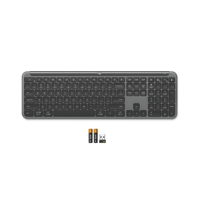 Logitech tipkovnica Signature Slim K950, grafitna, SLO gravura