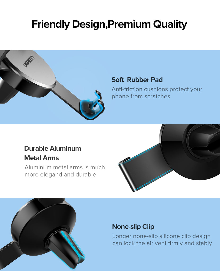 Ugreen avtomobilski nosilec Gravity - box 40907