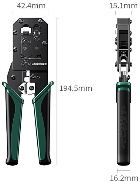 Ugreen UTP multifunkcijske klešče (RJ45/RJ11) - blister