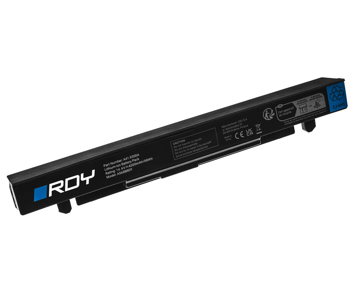 Baterija RDY A41-X550A za Asus A550 F550J F550L R510 R510C R510J R510JK R510L