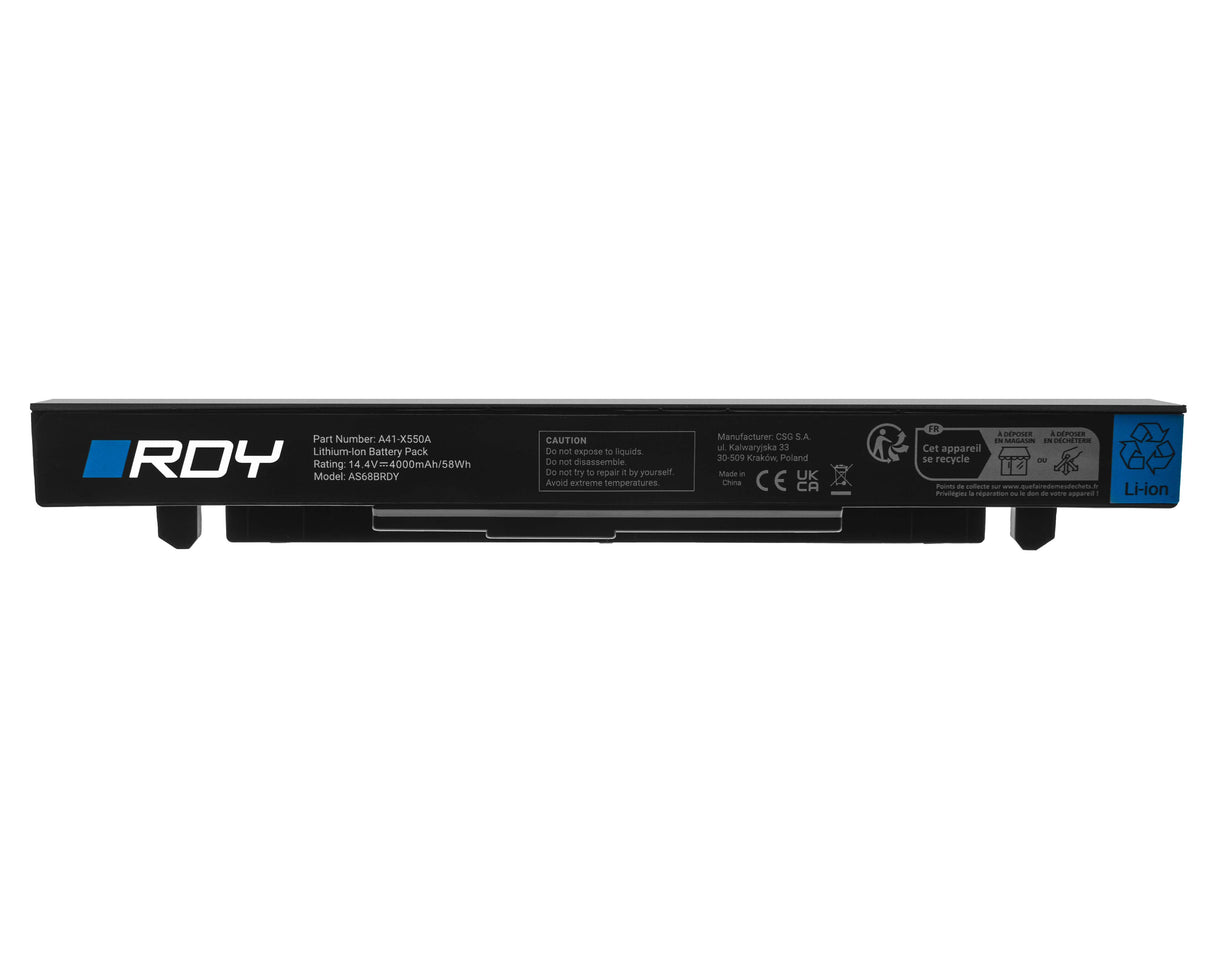 Baterija RDY A41-X550A za Asus A550 F550J F550L R510 R510C R510J R510JK R510L