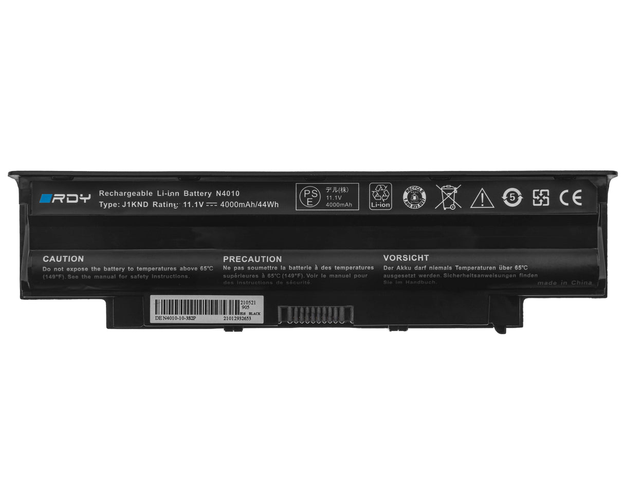 Baterija RDY J1KND za Dell Inspiron 13R 14R 15R 17R Q15R N4010 N5010