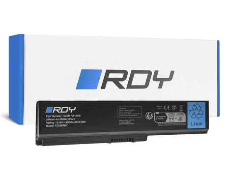 Baterija RDY PA3817U-1BRS PA3818U-1BAS za Toshiba Satellite C650 C650D C660 C660D C665 L750 L750D L755D L770 L775