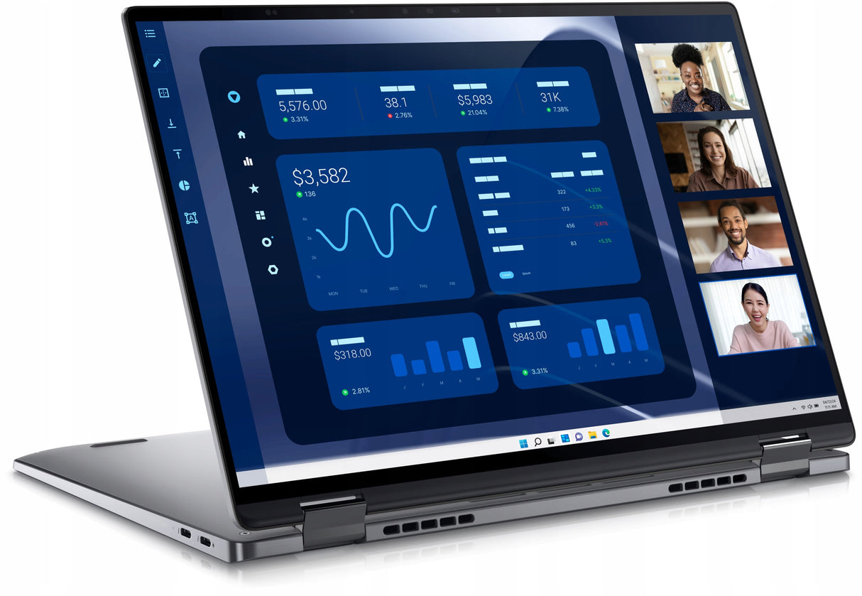Prenosnik Dell Latitude 9450 2v1, Ultra 7 165U, 32GB, 1TB, QHD+, Touch