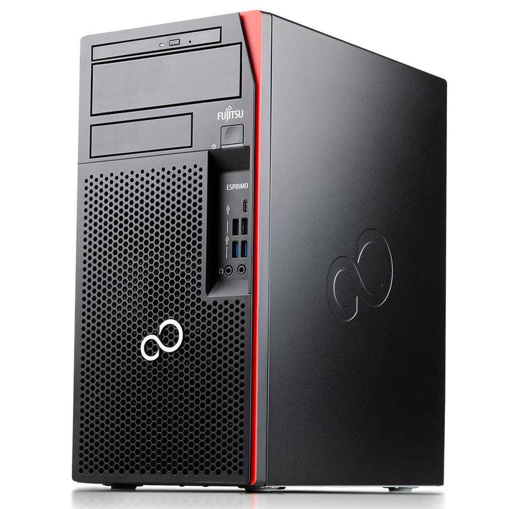 Obnovljen Fujitsu Esprimo P557 MT, i5 7400, 16GB RAM, 256GB SATA SSD/DVD, Windows 11 Pro, Razred A