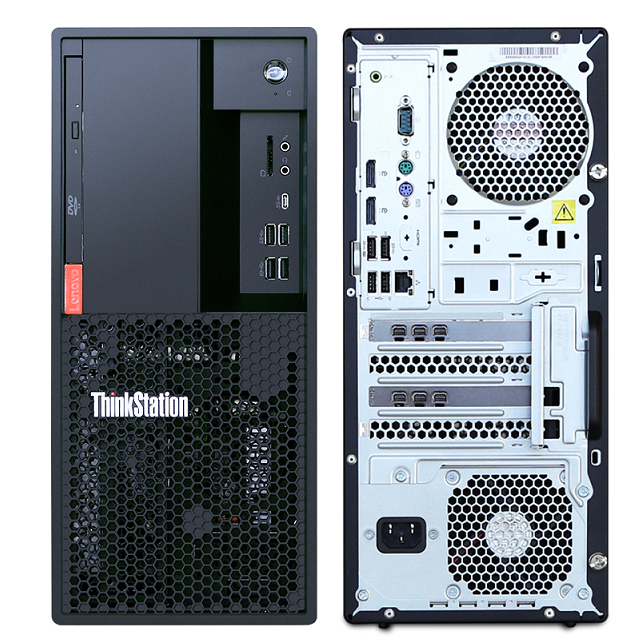 Obnovljena delovna postaja Lenovo Thinkstation P330, Xeon E-2124, 32GB, 256GB + 1TB - Razstavni eksponat