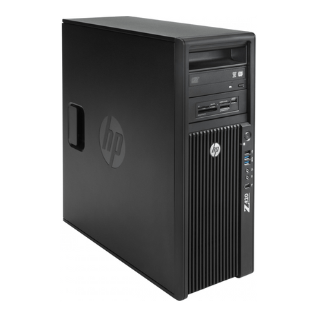 Obnovljena delovna postaja HP Z420, Xeon E5-1607 V2, 12GB, 128GB + 500GB, NVS 310, Windows 10 Pro