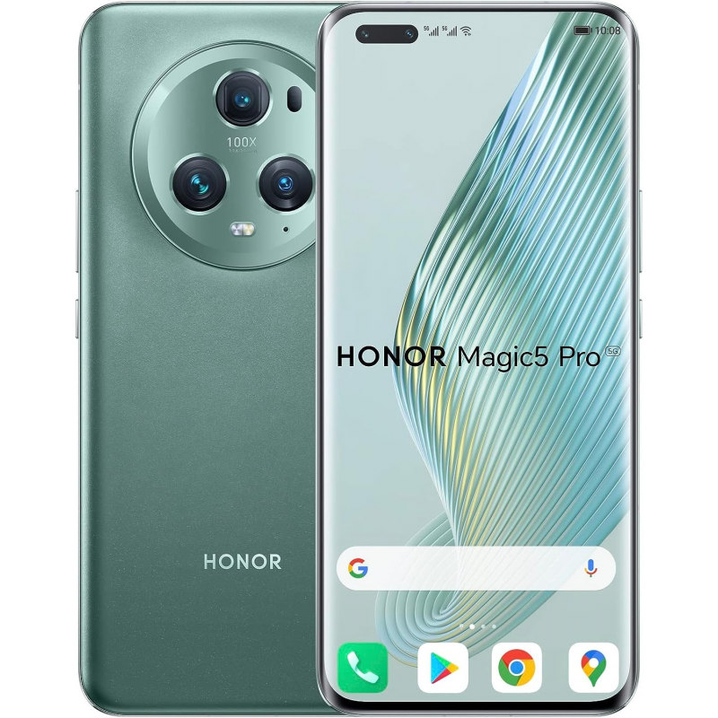Obnovljen Honor Magic5 Pro 5G (512GB) Razred A, zelen