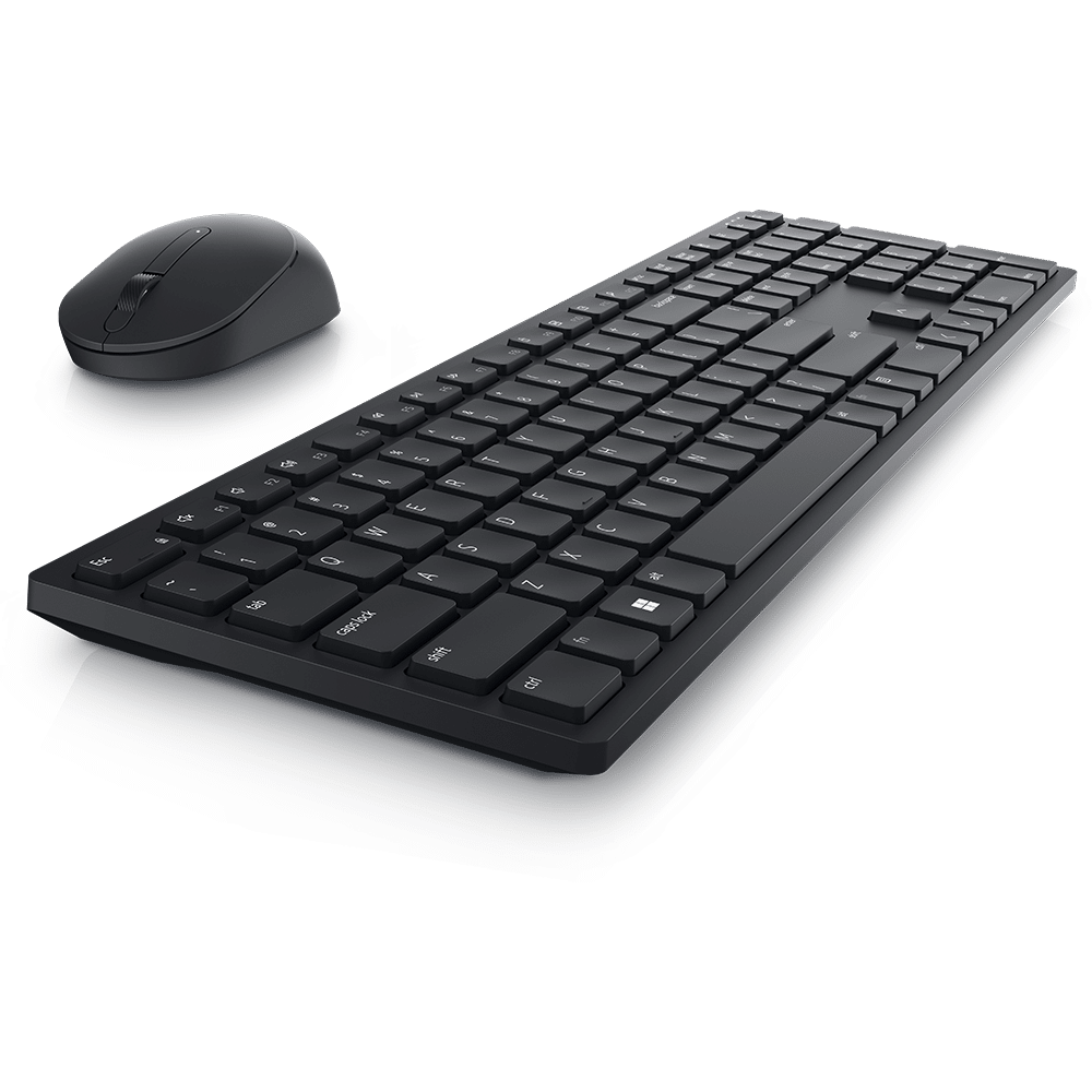 Dell Pro brezžična tipkovnica + miška KM5221W - črna