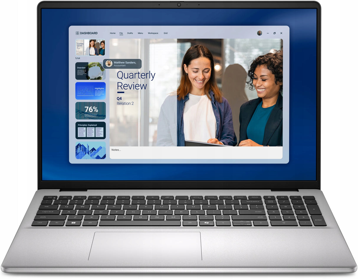 Prenosnik DELL 16 DC16256, Ryzen 7 250, 32GB, 1TB, Windows 11 Home