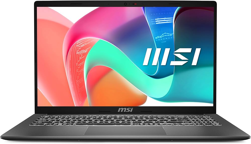 MSI Modern 15, i7-1355U, 16GB RAM, 512GB SSD, Windows 11 Pro