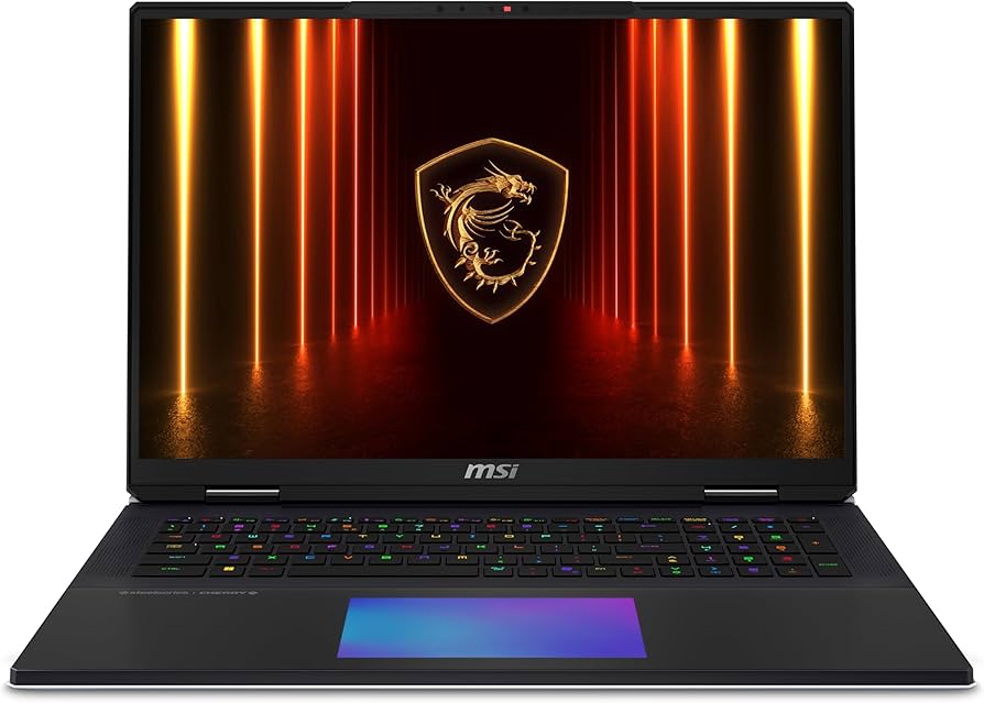 Prenosnik MSI Titan 18 HX AI, Ultra 9-285HX, 96GB RAM, 6TB SSD, RTX 5090, 120Hz 4K UHD+, Windows 11 Pro