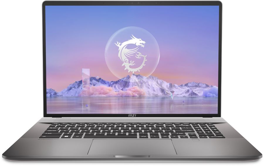 MSI Creator Z17 HX, i9-14900HX, 64GB RAM, 2TB SSD, RTX 4070, 165Hz, Touch, Windows 11 Pro