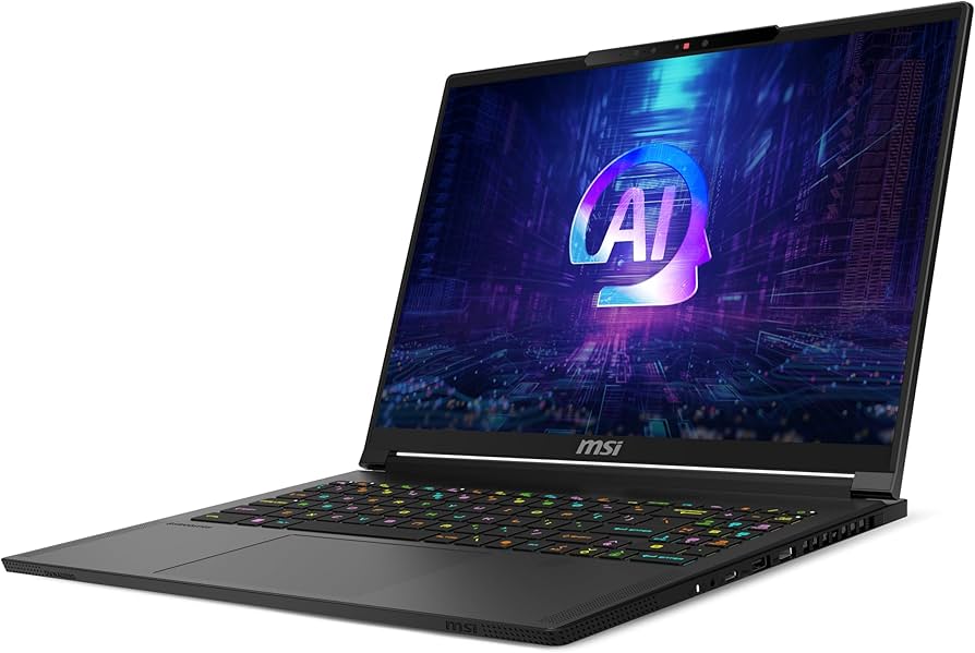 Prenosnik MSI Stealth A16 AI+, Ryzen AI 9 HX 370, 32GB RAM, 2TB SSD, RTX 5070Ti, 240Hz, Windows 11 Pro