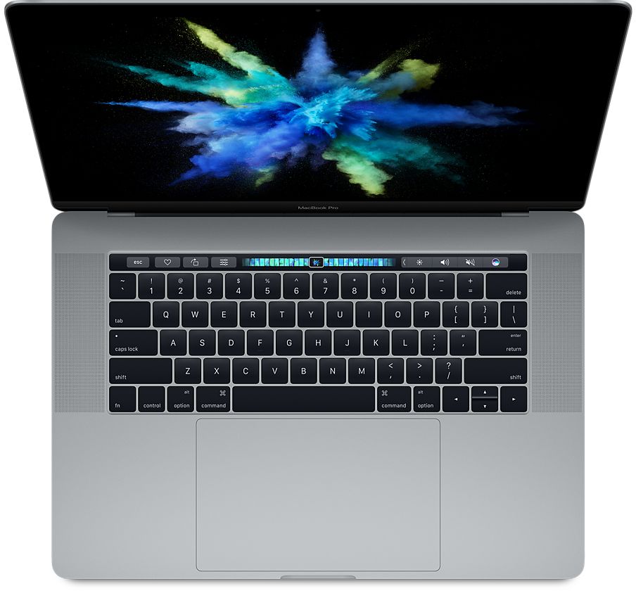 Obnovljen MacBook Pro Retina TouchBar 15"(2017) A1707, i7-7700HQ, 16GB RAM, 256GB SSD, Razred A+