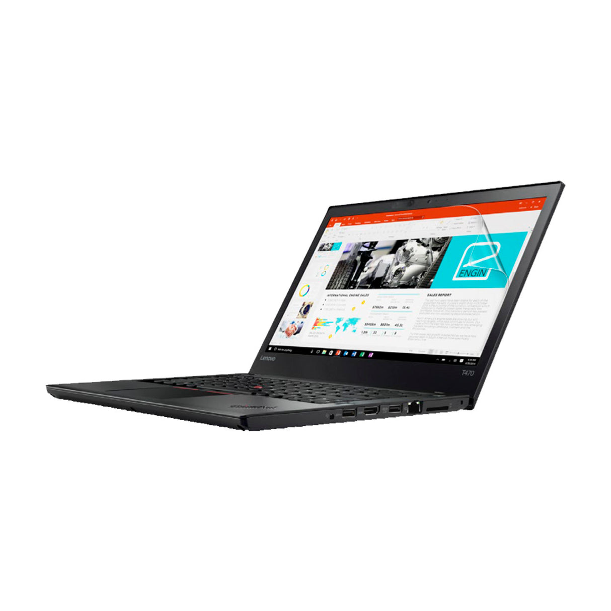 Obnovljen Lenovo ThinkPad T470 14", i5-6300u, 8GB RAM, 256GB SSD, Windows 10 Pro, Razred A