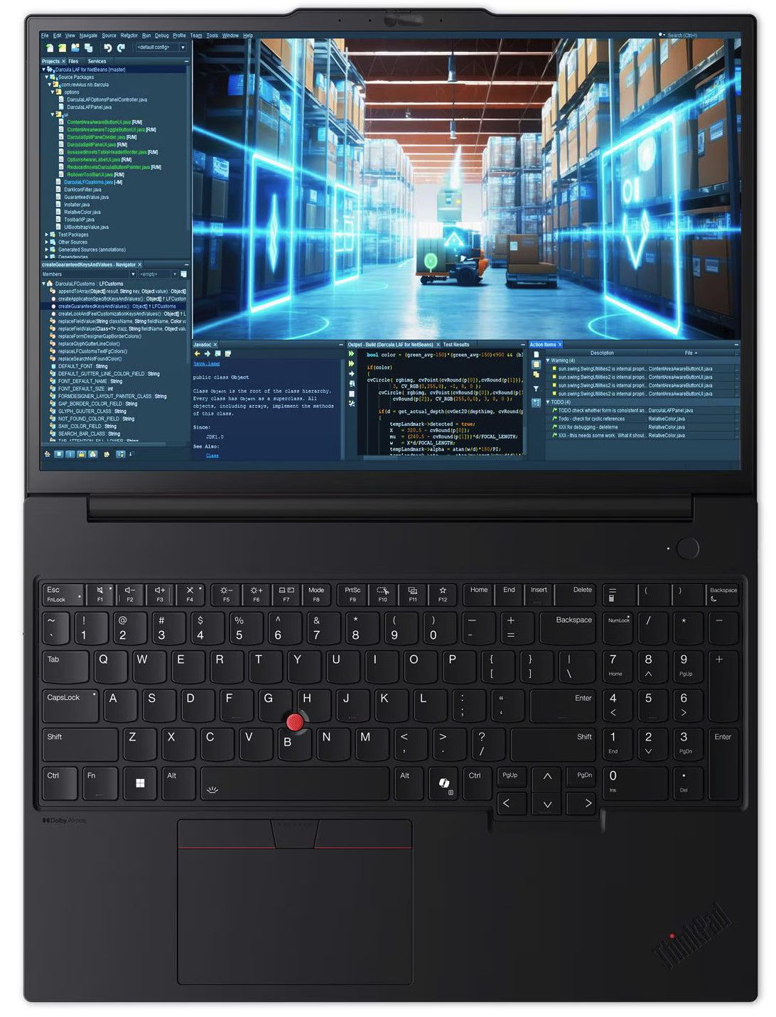 Prenosnik Lenovo Thinkpad P16v G3, Ultra 9 285H, 64GB, 1TB, RTX PRO 2000, Windows 11 Pro