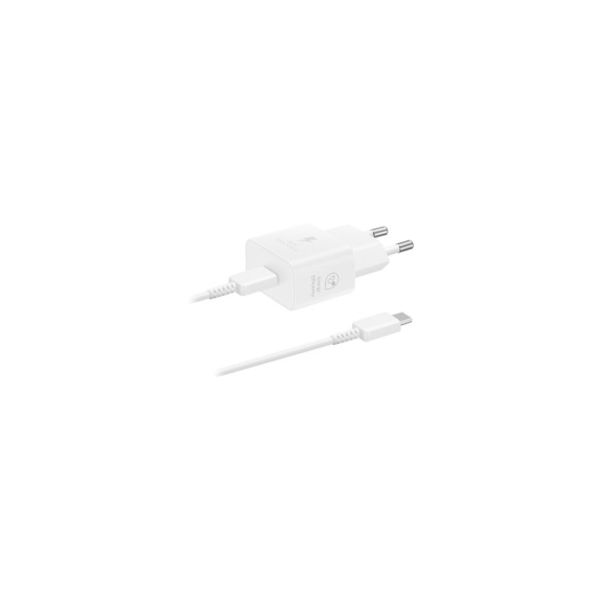 Polnilec Samsung 25W 3A 1 X USB-C z USB-C kablom bel EP-T2510XWEGEU