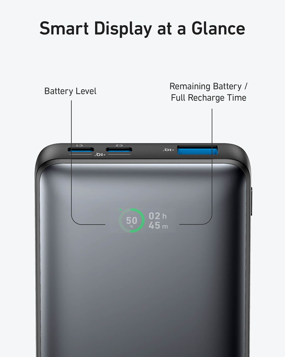 Anker 533 powerbank (PowerCore 25W) 10.000 mAh, črn