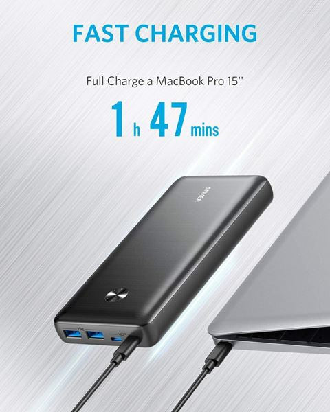 Anker PowerCore III Elite 25600mAh 87W prenosna baterija za prenosnike