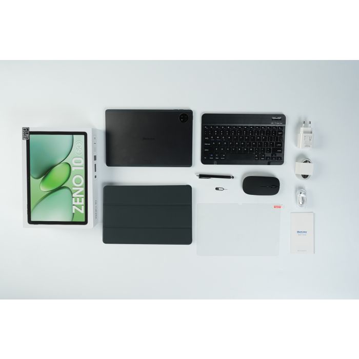 Blackview ZENO 10 10" tablični računalnik 8GB+256GB, 5G, komplet miška + tipk., črna