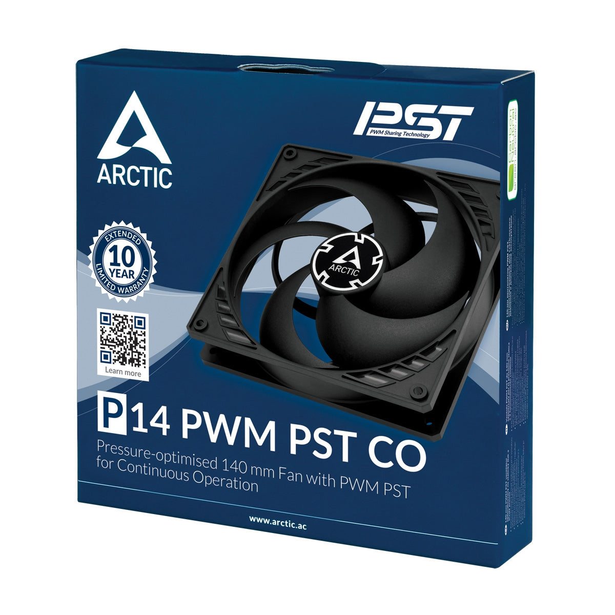 ARCTIC P14 PWM PST CO 140mm 4-pin ventilator