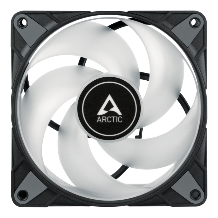 ARCTIC P12 PWM PST A-RGB 120mm 4-pin ventilator, črn