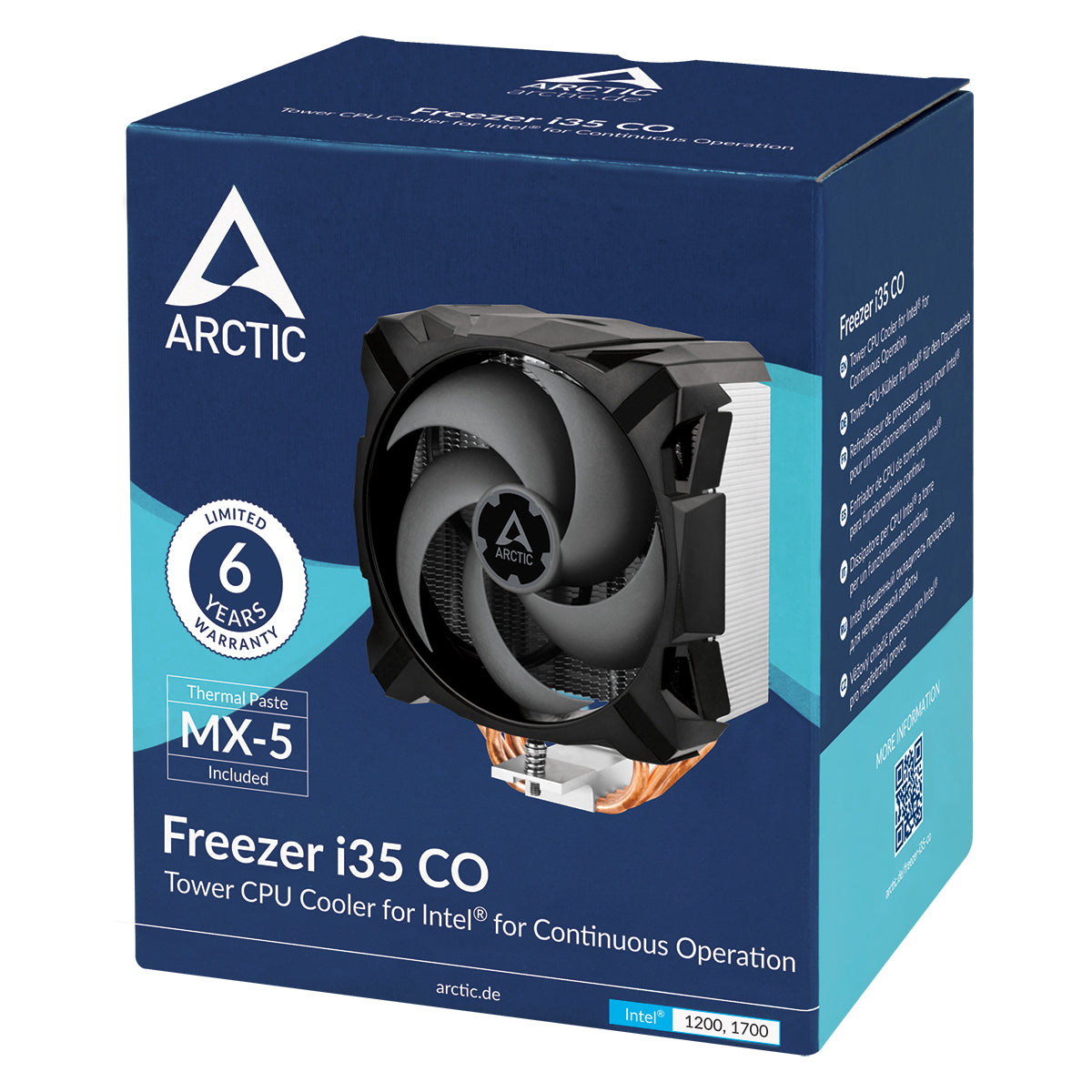 ARCTIC Freezer i35 CO, hladilnik za desktop procesorje INTEL