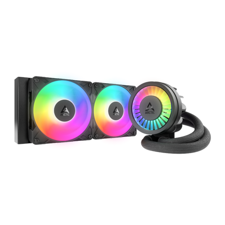 ARCTIC LIQUID FREEZER III PRO 240mm A-RGB vodno hlajenje za INTEL/AMD procesorje (črn)