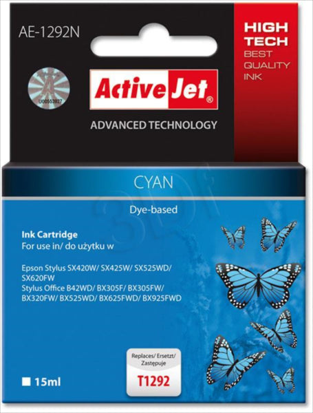 ActiveJet cyan črnilo Epson T1292