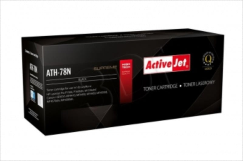 ActiveJet črn toner HP CE278A in Canon, 78A