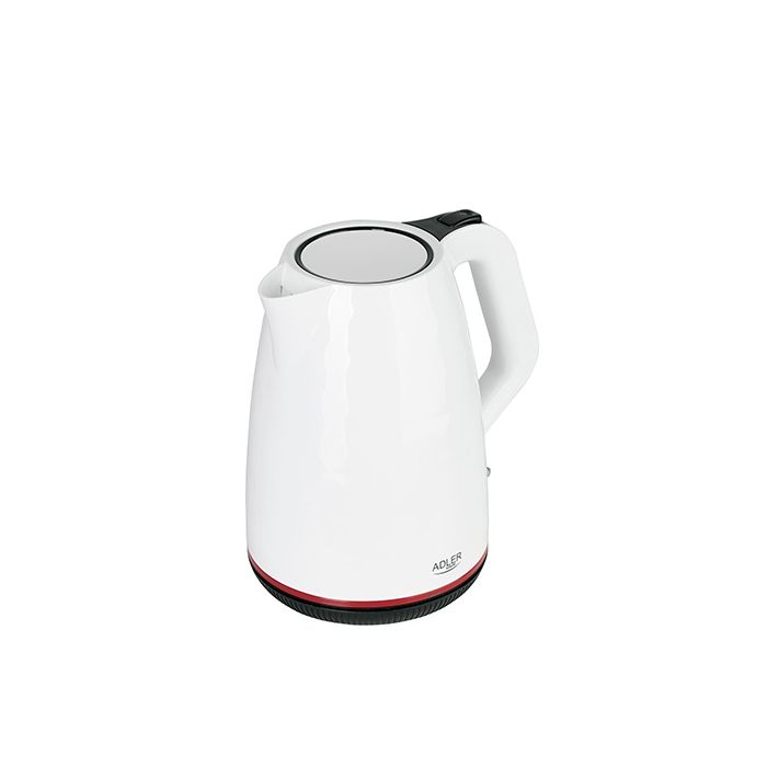 Adler grelnik vode 1,7L 2200W bel plastičen
