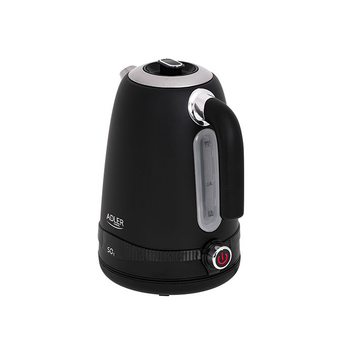 Adler grelnik vode 1,7L z LCD zaslonom/nastavitev temperature črn AD1295b