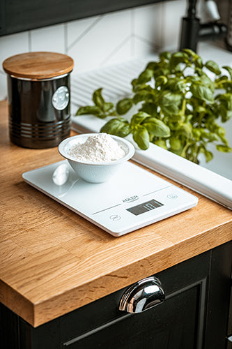 Adler kuhinjska tehtnica bela AD3170W