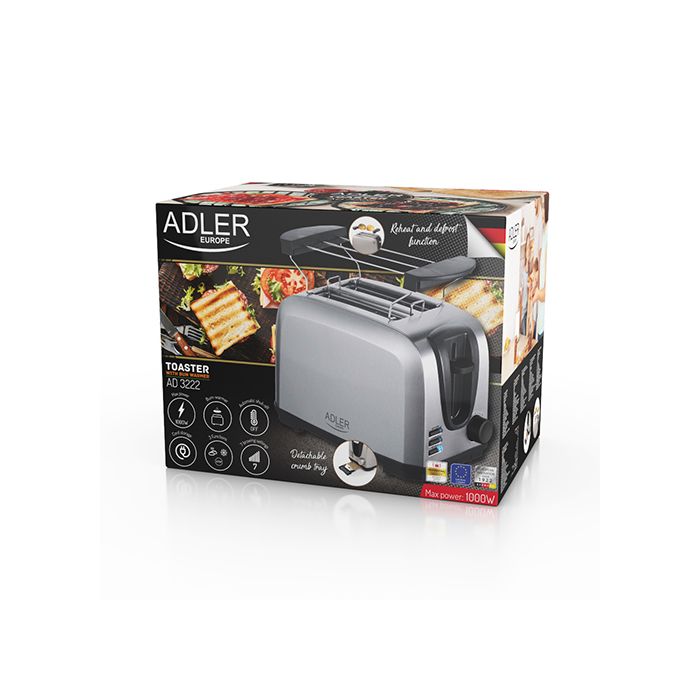 Adler Taoster z mrežo AD3222