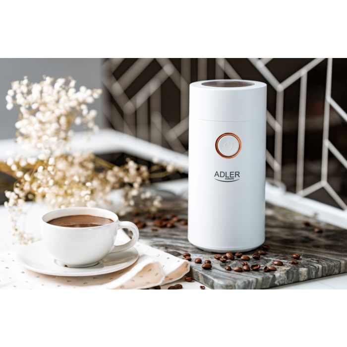 Adler belo zlati mlinček za kavo 4446WG
