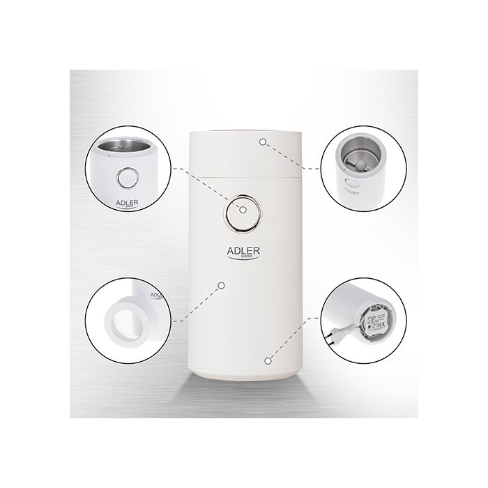 Adler kavni mlinček AD4446ws