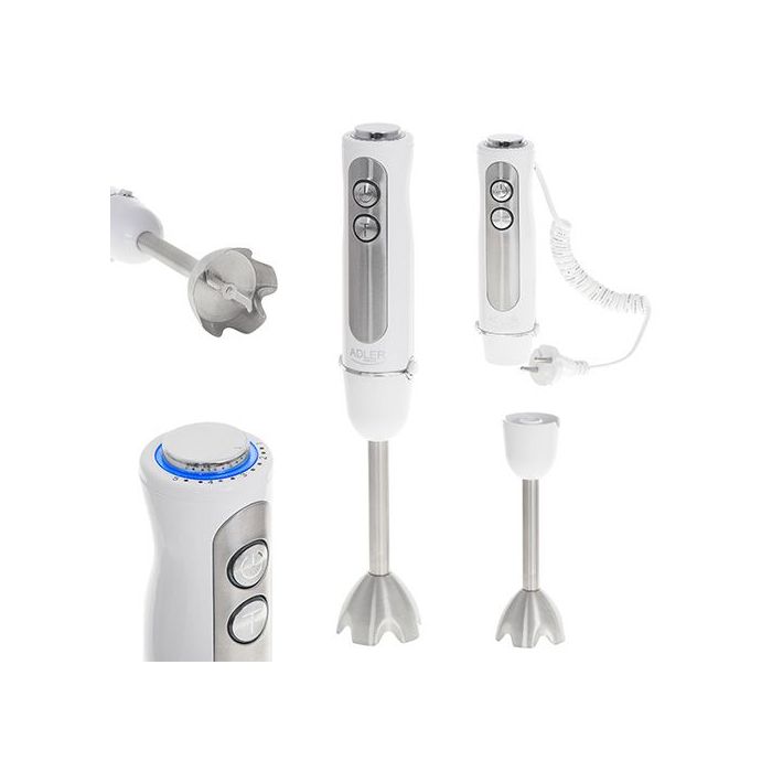 Adler palični mešalnik bel