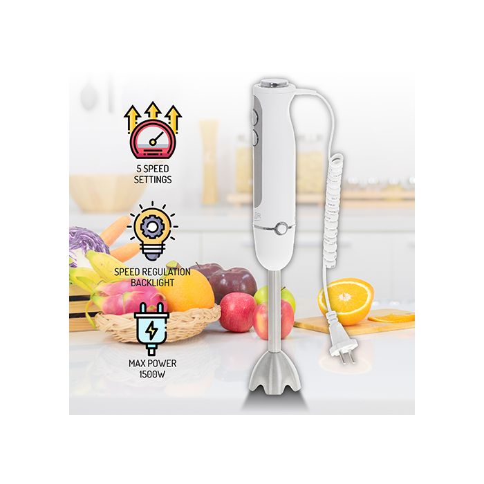 Adler palični mešalnik bel